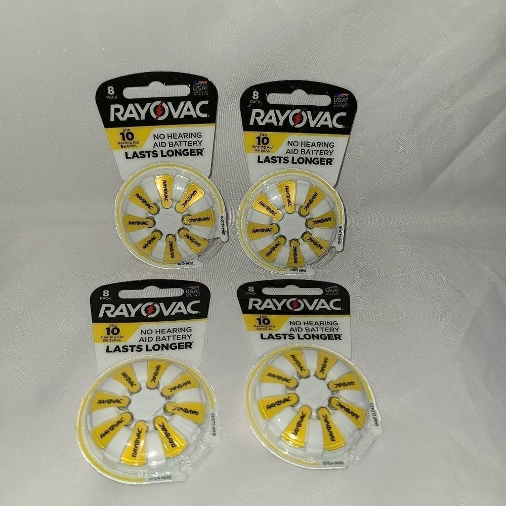 Rayovac Hearing Aid Batteries Size 10